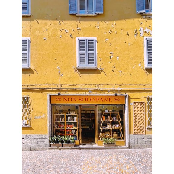 NO FRAME Italian Bread Shop Poster