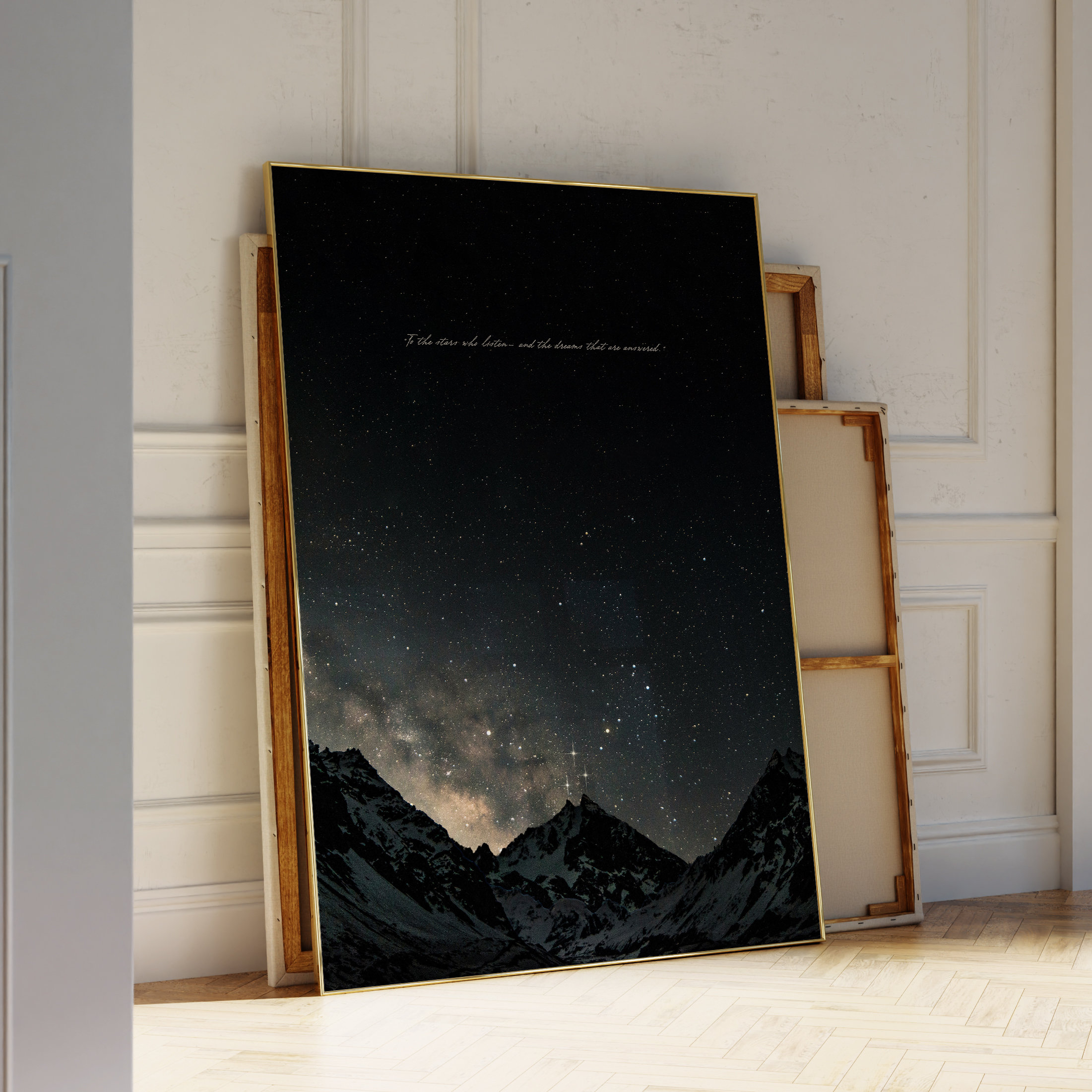 NO FRAME To the Stars Who Listen | Night Court Prints | Velaris Prints ...