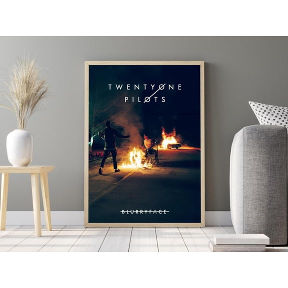 NO FRAME Twenty One Pilots "Heavydirtysoul" Poster