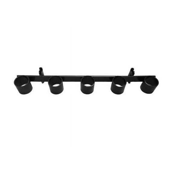 E-TRACK 5 SLOT TOOL HOLDER BLACK