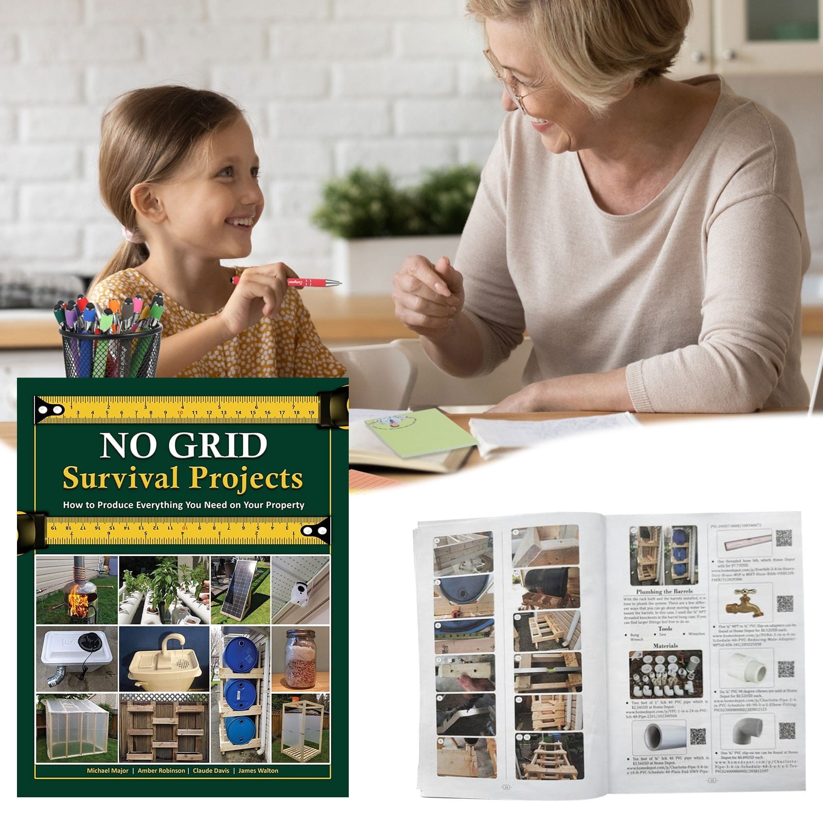 NO GRID SURVIVAL PROJECTS BIBLE DIY Projects and Ideas for Self