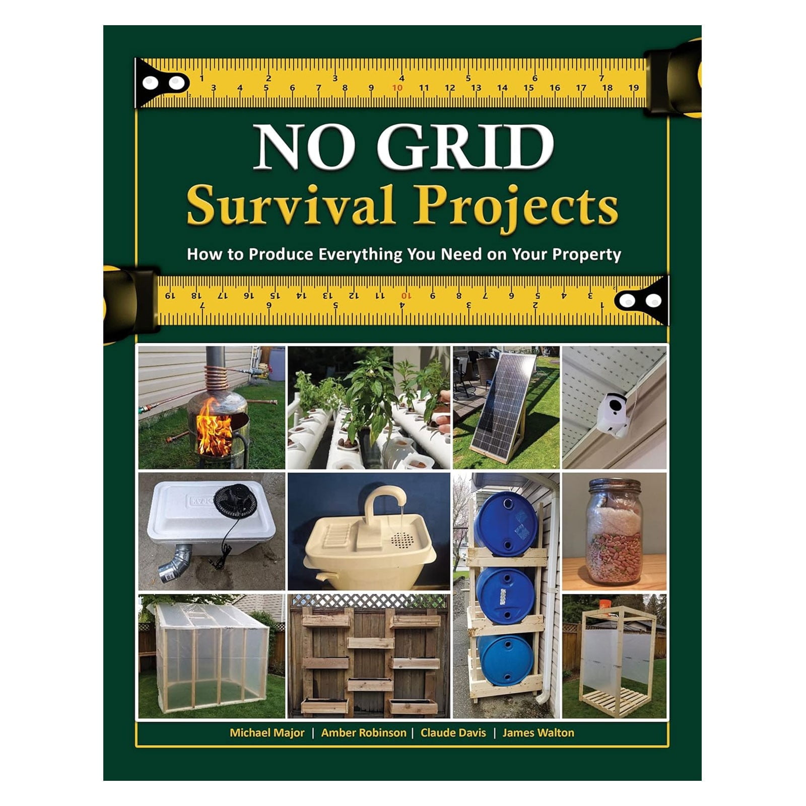 NO GRID Survival Projects Book How To Produce Everything You Need On