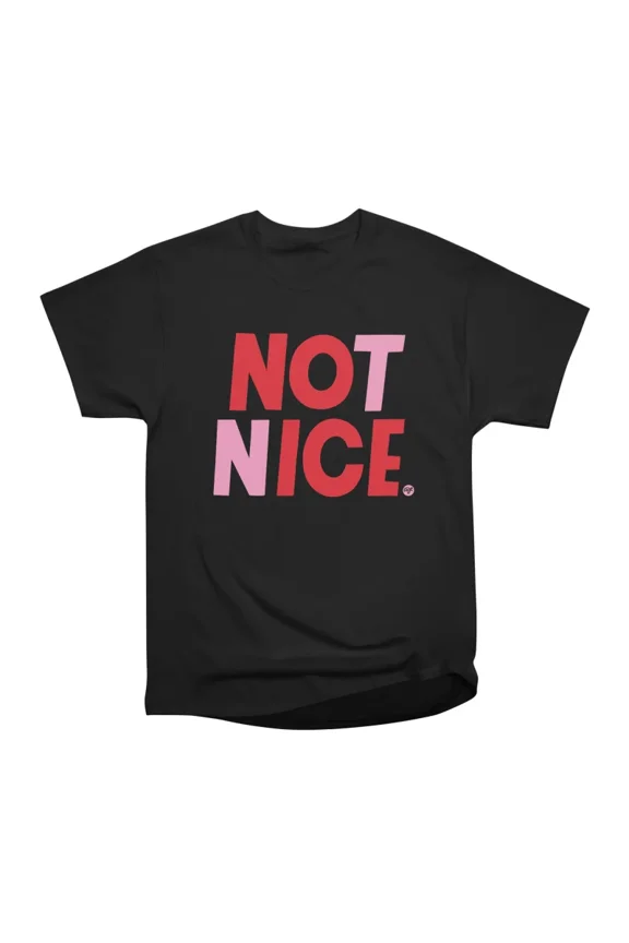NO ICE NOT NICE T-Shirt Tee Gift For Him Merch For Her Apparel For Friend