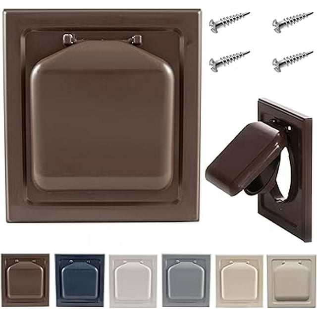 NOPEST VENT, Exclusive Dual Door Dryer Vent Cover 4 inch, Made in USA