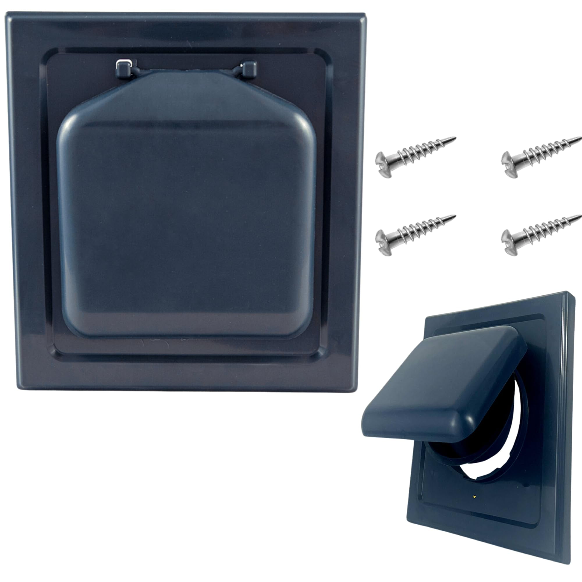 NOPEST VENT, Exclusive Dual Door Dryer Vent Cover 4 inch, Made in USA