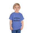 thumbnail image 1 of NO RULES AT GRANDMAS - (BLACK PRINT) Toddler Short Sleeve Tee, 1 of 4