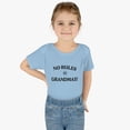 thumbnail image 1 of NO RULES @ GRANDMAS (ONESIE) (BLACK) Infant Baby Rib Bodysuit, 1 of 4