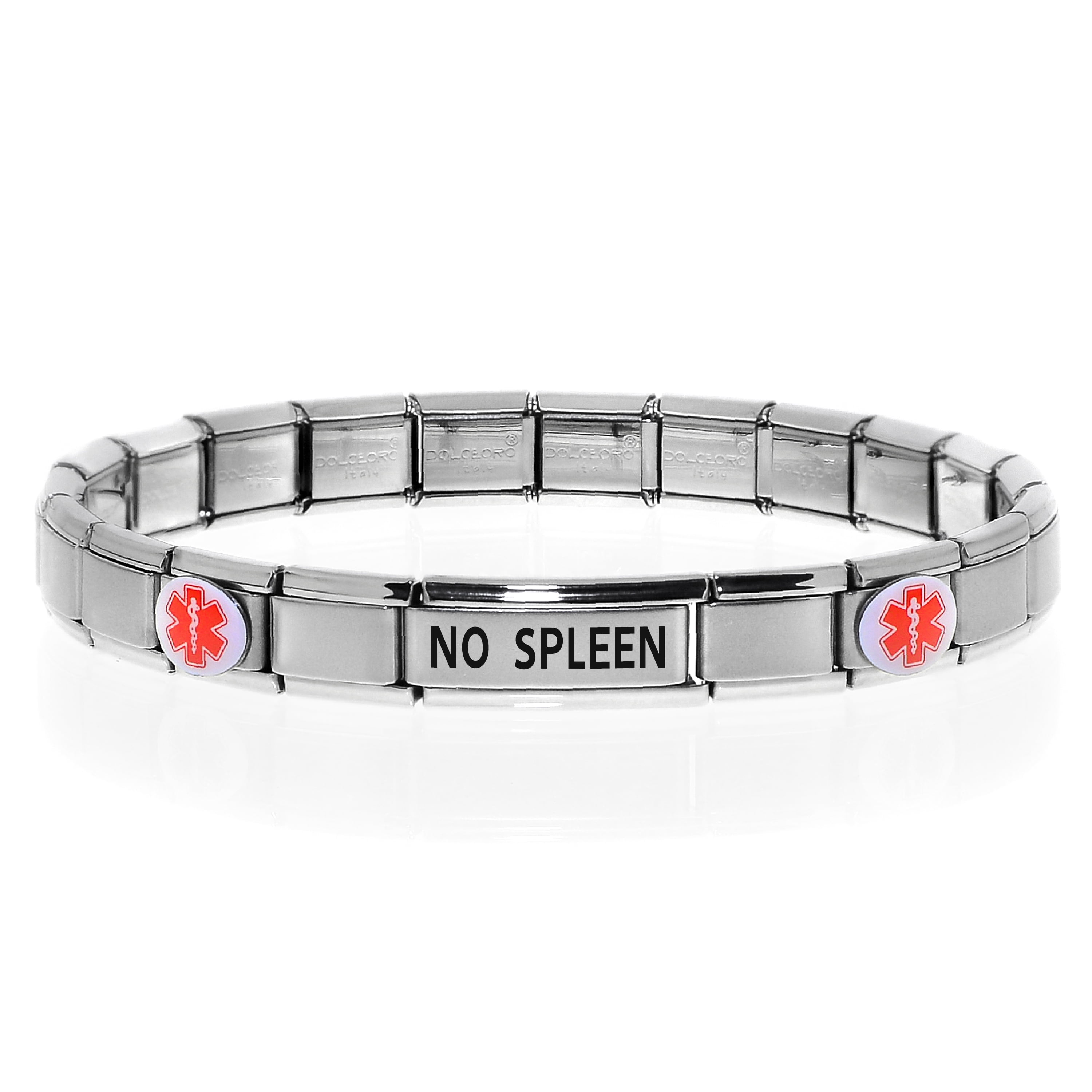 HIGH BLOOD PRESSURE Medical Alert ID Bracelet Modular Charm Style SIZE OPTION E Walmart