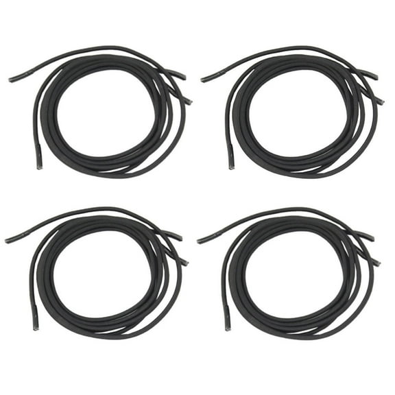 NO TIE Shoelaces (27" - 4 Pairs) - BEST SOLUTION FOR SAFETY and INDEPENDENCE