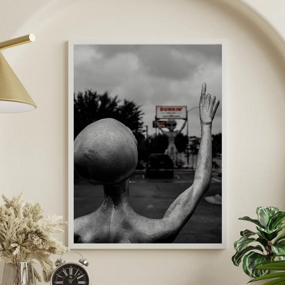 NO frameless Unbranded Roswell Alien Poster New Mexico Area 51 Sci Fi Wall Art Print Unframed