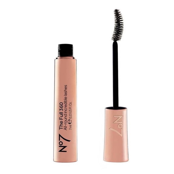 No7 The Full 360 Volumizing Mascara, Black, 0.2 oz
