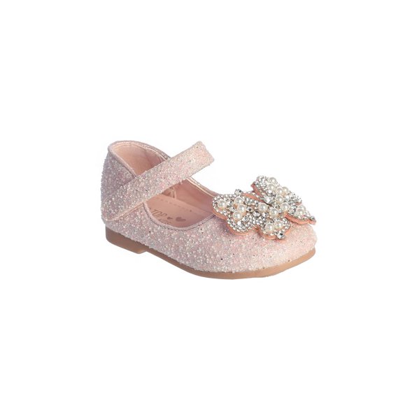 NOA - Glitter Butterfly Shoes With Velcro Strap