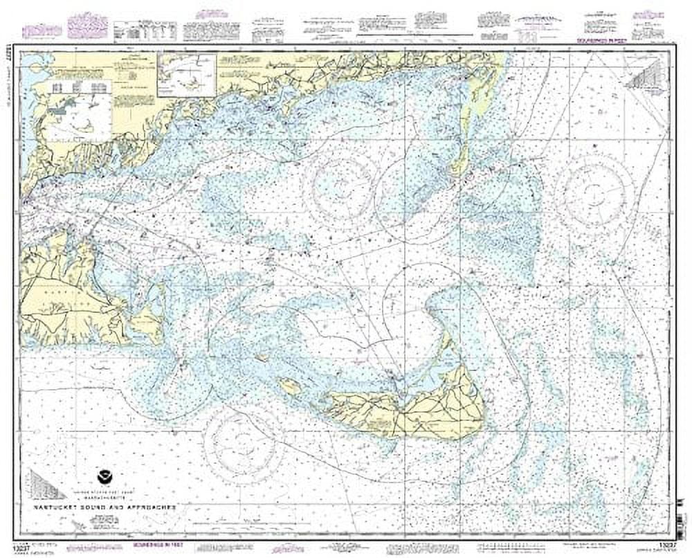 NOAA Chart 13237 Nantucket Sound and Approaches
