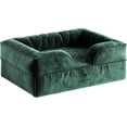 thumbnail image 1 of NOAH & PAW Dog Bed, 28x23x11 Inch, Orthopedic Dog Beds for Medium Size Pets, Eggshell Memory Foam Infused with Cooling Gel, Waterproof, Machine Washable, Includes Inner Cover (Velvet Collection), 1 of 1