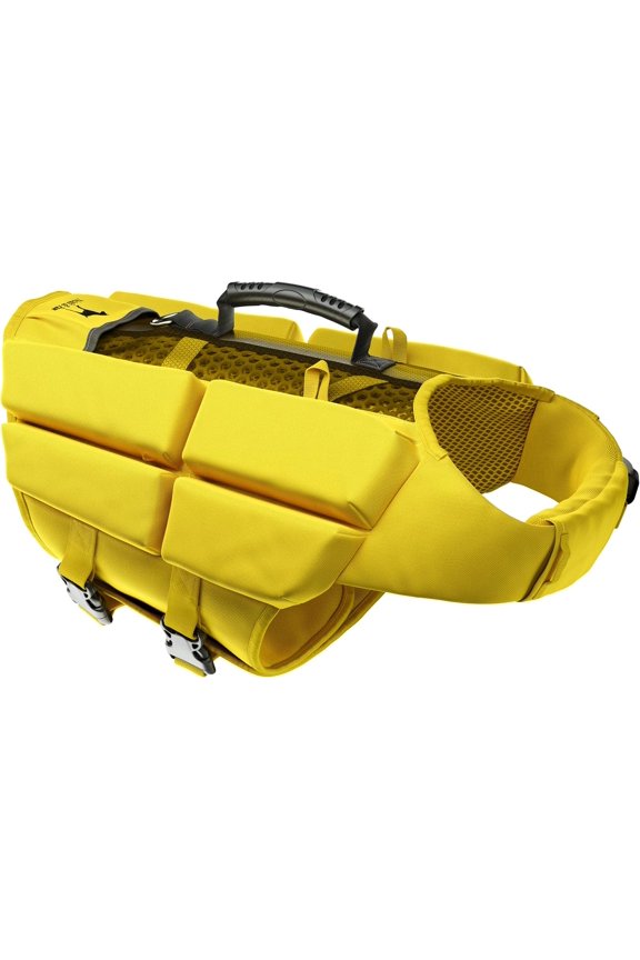 NOAH & PAW Dog Life Jacket, Human Standards Lifejacket Design, Dog Life Vest for Swimming and Boating, 4x Foam Support for Max Floating, Breathable Mesh, Salvavidas para Perros, Sizes XS, S, M, L, XL