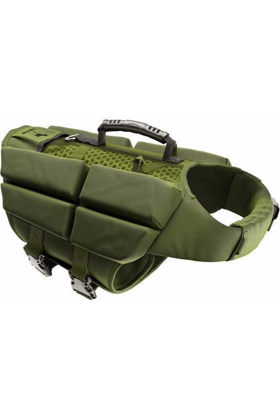 NOAH & PAW Dog Life Jacket, Human Standards Lifejacket Design, Dog Life Vest for Swimming and Boating, 4x Foam Support for Max Floating, Breathable Mesh, Salvavidas para Perros, Sizes XS, S, M, L, XL