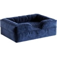 thumbnail image 1 of NOAH & PAW Large Dog Bed, 35x25x11 Inch, Orthopedic Dog Beds, Eggshell Memory Foam Infused with Cooling Gel, Waterproof, Machine Washable, Includes Inner Cover (Velvet Collection), 1 of 1