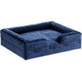thumbnail image 1 of NOAH & PAW XL Dog Bed, 45x35x11 Inch, Orthopedic Large Dog Beds, Eggshell Memory Foam Infused with Cooling Gel, Waterproof, Machine Washable, Includes Inner Cover (Velvet Collection), 1 of 1