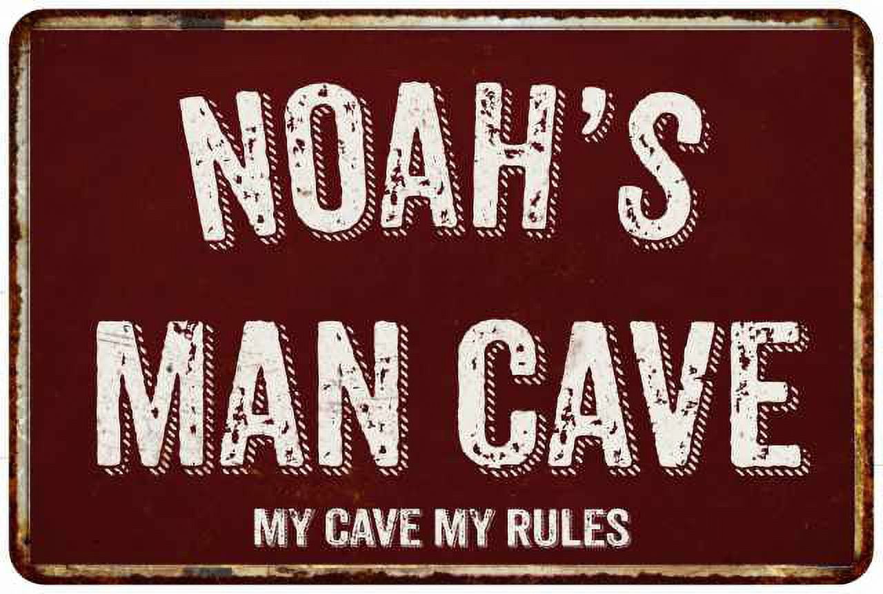 Noah S Man Cave Sign Garage Mancave