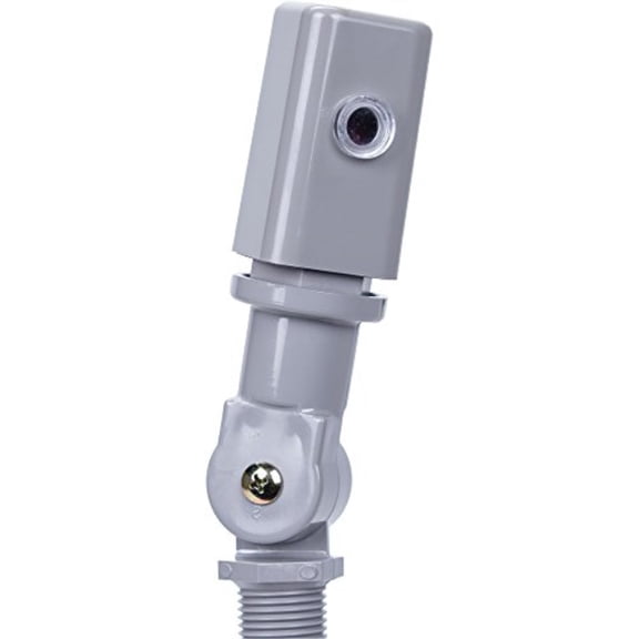 intermatic ek4236s select grade fixed mount electronic photocontrol with stem, swivel and side lens