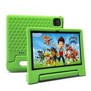 NOBKLEN Newest Kids Tablet 2024,10 inch Tablet for Kids with WiFi,10.1 IPS HD Screen,CPU Speed up to 1.8GHz,RAM 4GB and 64GB Storage, Pink Case