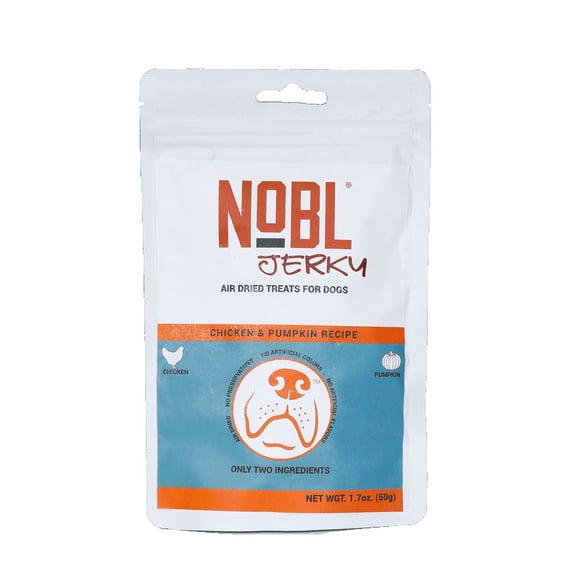 NOBL Jerky 100% Natural Air-Dried Chicken Pumpkin (1.76 oz)