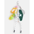 thumbnail image 1 of No Boundaries Women's Assorted Dog Tag Bag Charms, Multi, 1 of 3