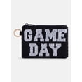 thumbnail image 1 of No Boundaries Women’s Game Day Beaded Pouch, Black, 1 of 6
