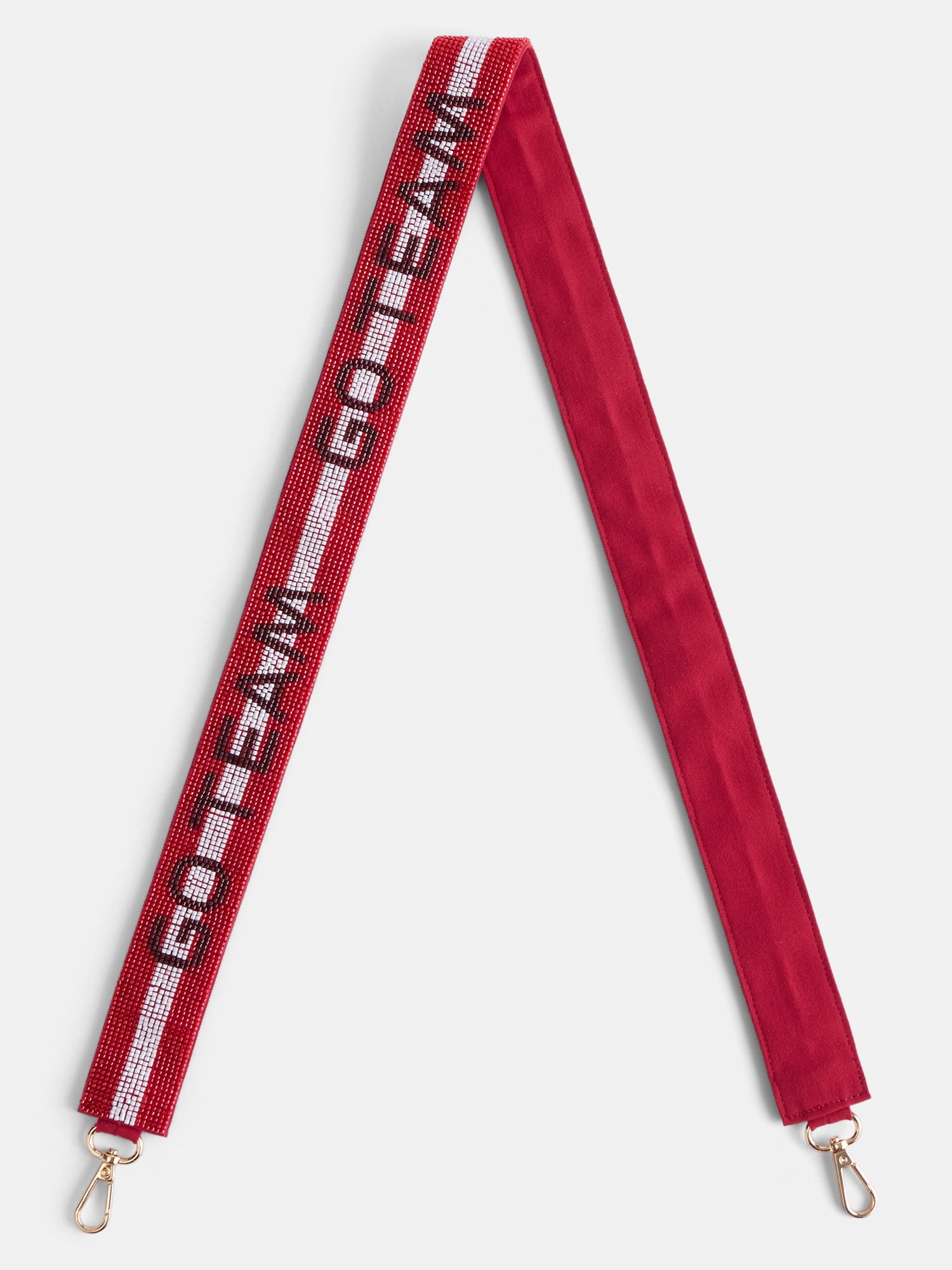No Boundaries Women's Game Day Beaded Strap, Red
