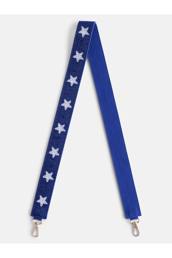 Women's Game Day Beaded Strap, Cobalt