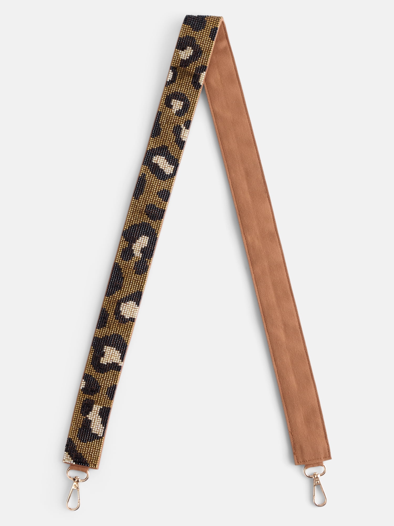 No Boundaries Women's Game Day Beaded Strap, Leopard