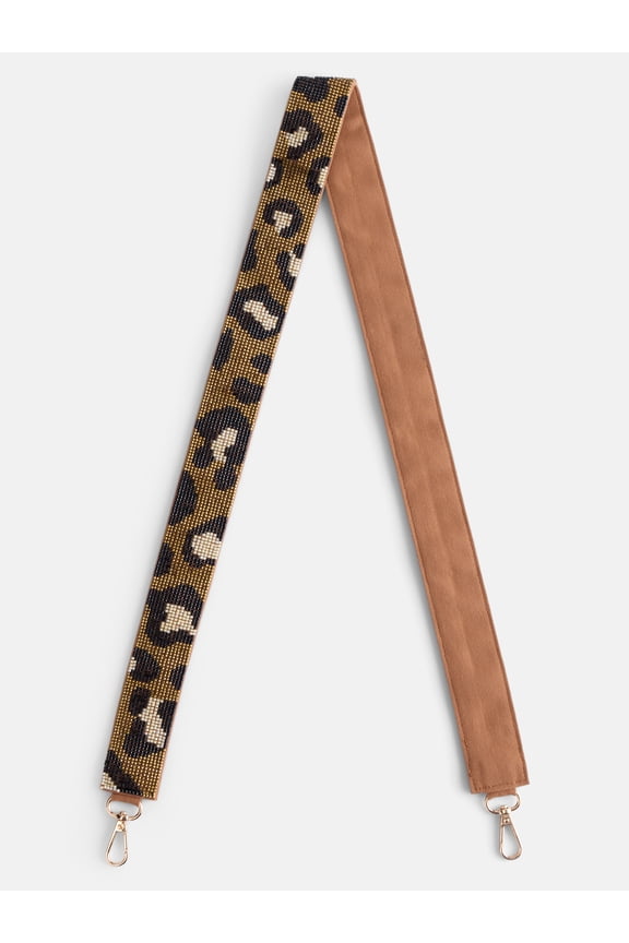 Women's Game Day Beaded Strap, Leopard
