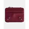 thumbnail image 1 of No Boundaries Women's Cardholder Wallet, Rich Red, 1 of 4