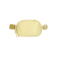 thumbnail image 1 of No Boundaries Women's Hands Free Fanny Pack, Lemon Ice, 1 of 6