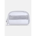 thumbnail image 1 of No Boundaries Women's Game Day Clear Fanny Pack, White, 1 of 4