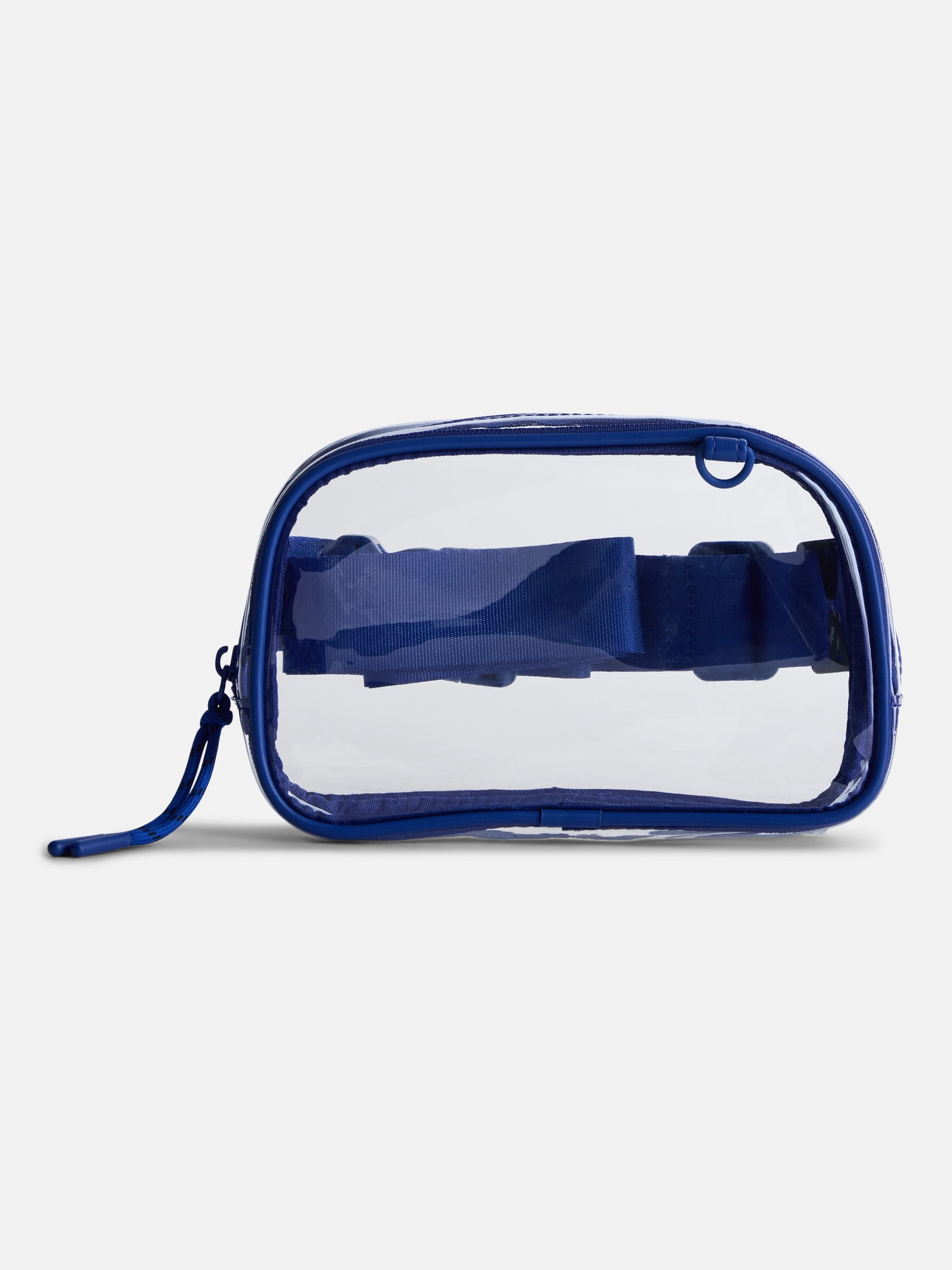 No Boundaries Women's Game Day Clear Fanny Pack, Cobalt