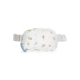 thumbnail image 1 of No Boundaries Women's Hands Free Fanny Pack, Off-White Lilacs, 1 of 6