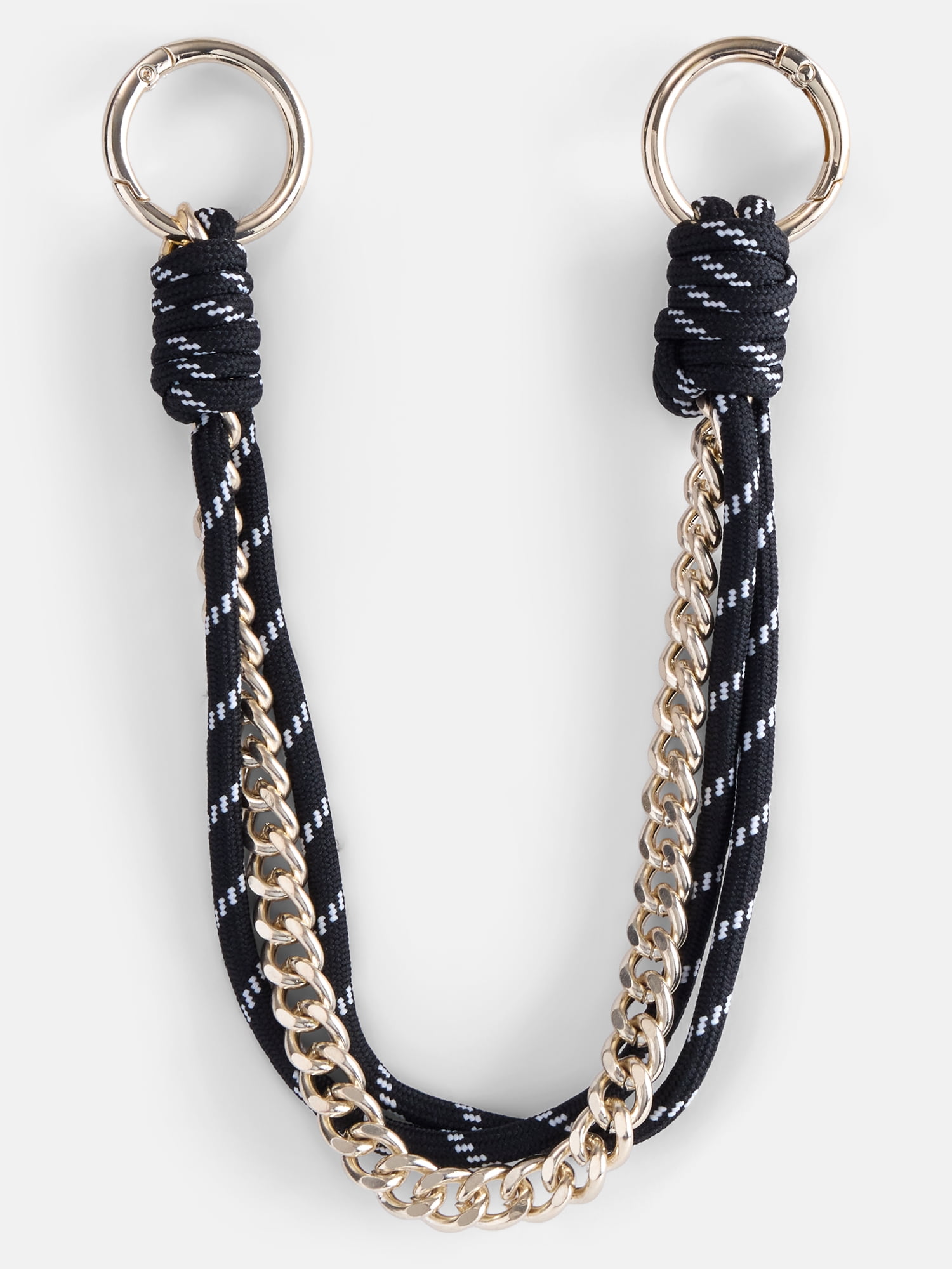 No Boundaries Game Day Swag Chain Charm for Bags, Black