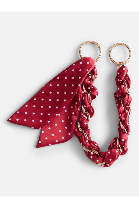 Game Day Swag Chain Charm for Bags, Red