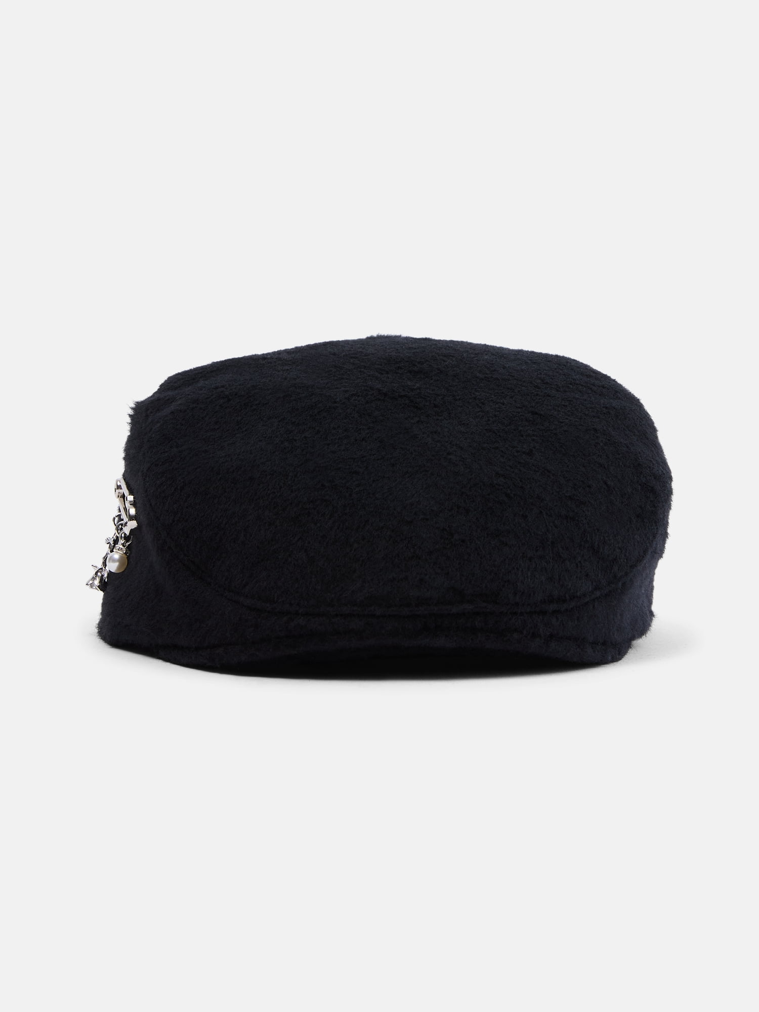 No Boundaries Women's Newsboy Hat, Black