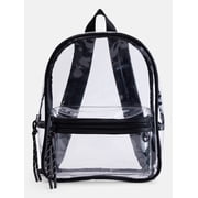 Women's Hands Free Mini Backpack, Clear