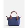 thumbnail image 1 of No Boundaries Women's Mini Tote Crossbody Bag, Navy, 1 of 5