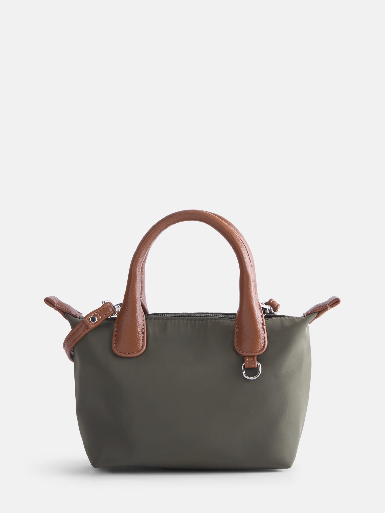 No Boundaries Women's Mini Tote Crossbody Bag, Black - Walmart.com