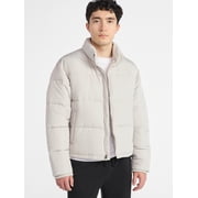 No Boundaries Men's and Big Men's Puffer Jacket, Size S-3XL