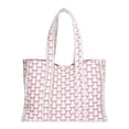 thumbnail image 1 of No Boundaries Women's Quilted Tote Bag, Pink Jubilee Bow/Floral, 1 of 7