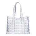thumbnail image 1 of No Boundaries Women's Quilted Tote Bag, Floral/Gingham, 1 of 6