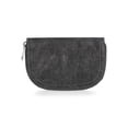 thumbnail image 1 of No Boundaries Women's Fashion Moto Rounded Wallet, Grey, 1 of 4