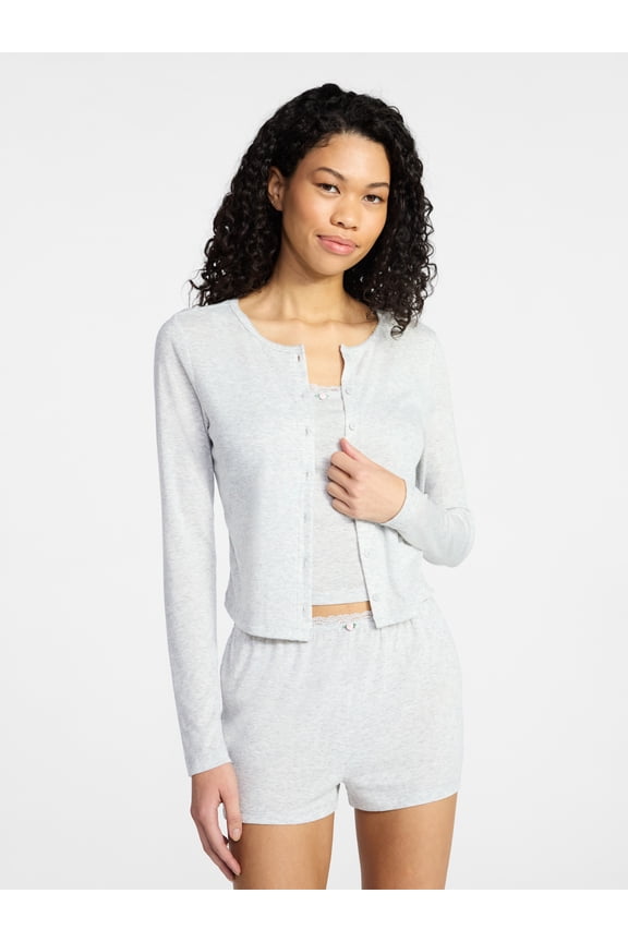 Sleep Pointelle Knit Cardigan, Women’s XXS-3X