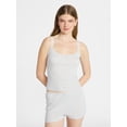 thumbnail image 1 of No Boundaries Sleep Pointelle Cami and Shorts Set, 2-Piece, Women’s XXS-3X, 1 of 5