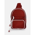 thumbnail image 1 of No Boundaries Women's Hands Free Sling Bag, Rich Red, 1 of 4